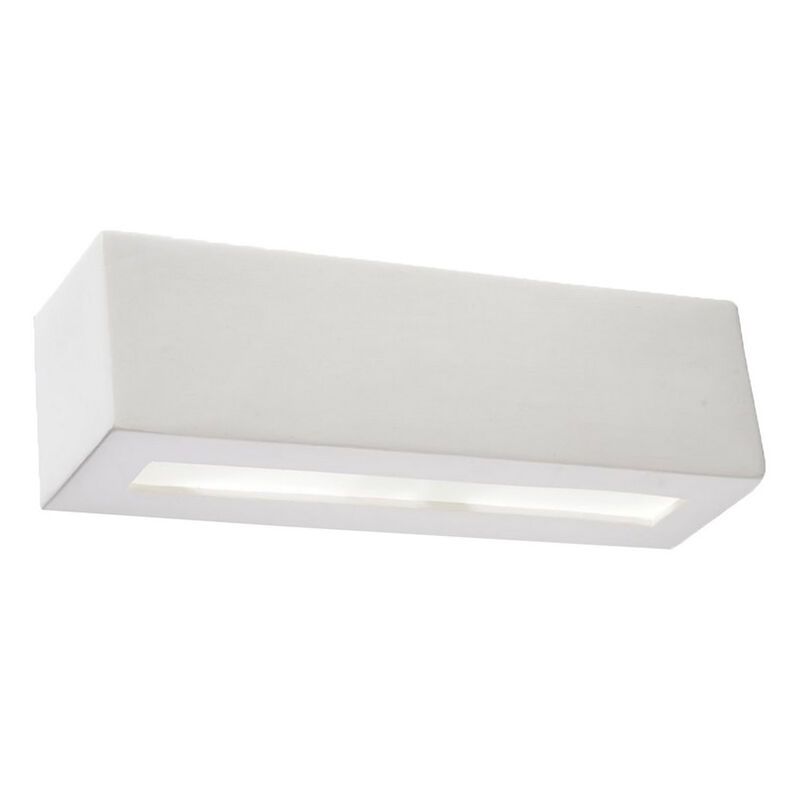 Glas Up down Wandleuchte Weiß, Emmaly Glas Up down Wandleuchte Weiß, Emmaly