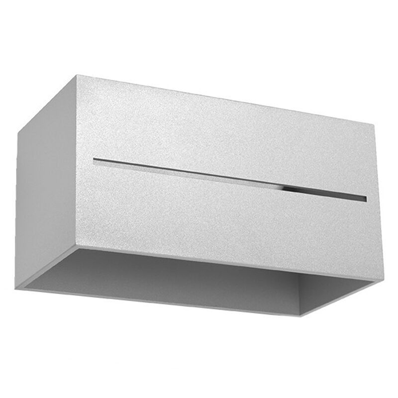 Aluminium Up down Wandleuchte Grau, Jacky Aluminium Up down Wandleuchte Grau, Jacky
