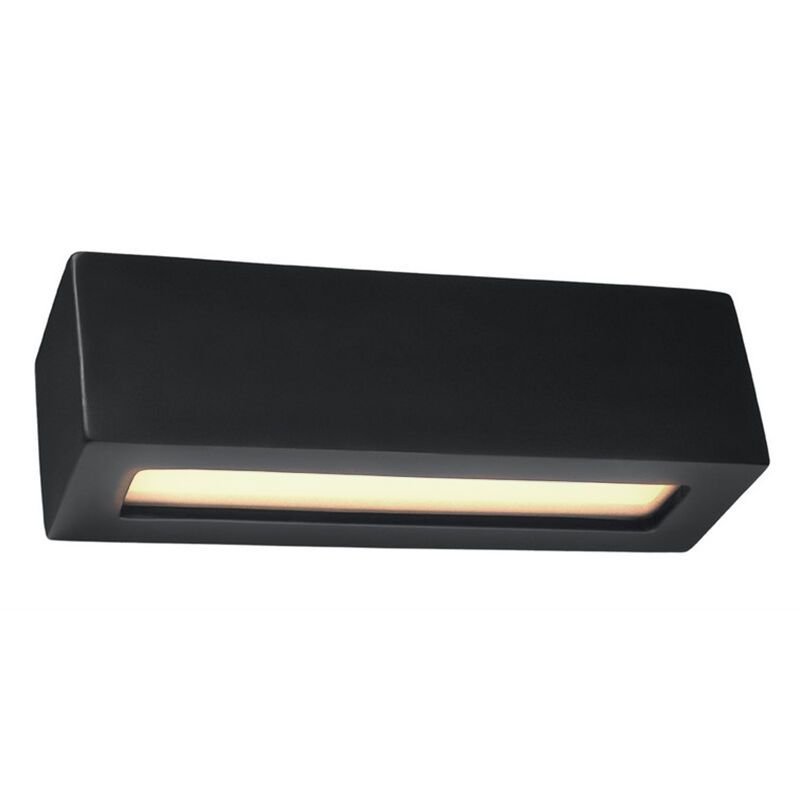 Glas Up down Wandleuchte Schwarz, Emmaly Glas Up down Wandleuchte Schwarz, Emmaly