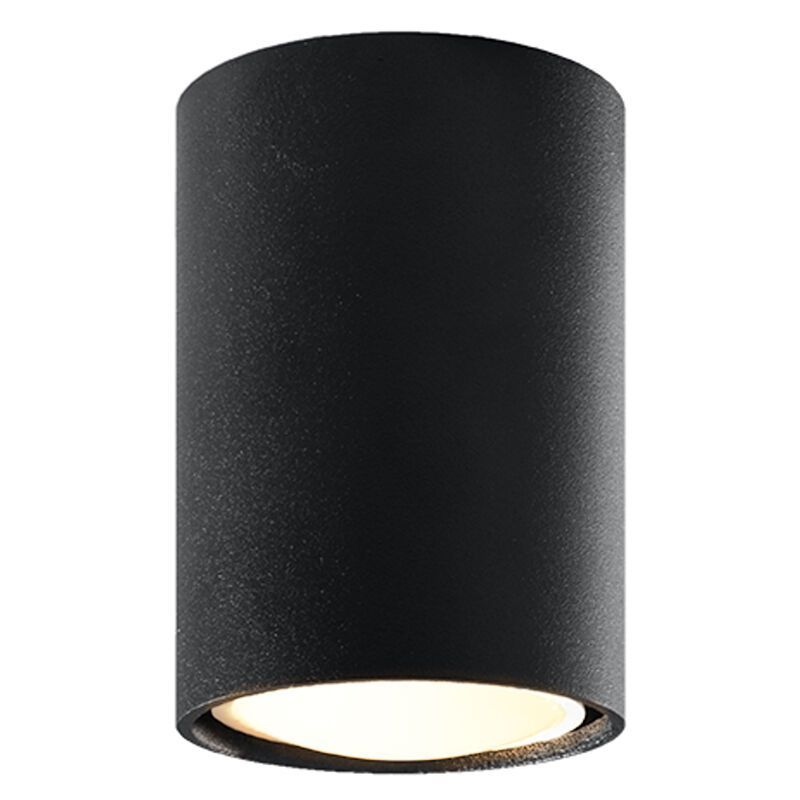 Aluminium Aufbauspot Schwarz, Harley