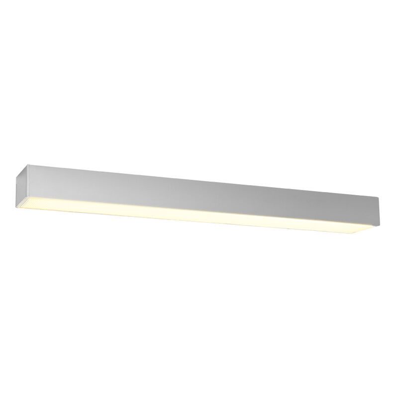 Aluminium Deckenleuchte Grau, Mascha, 22W, 3000K LED