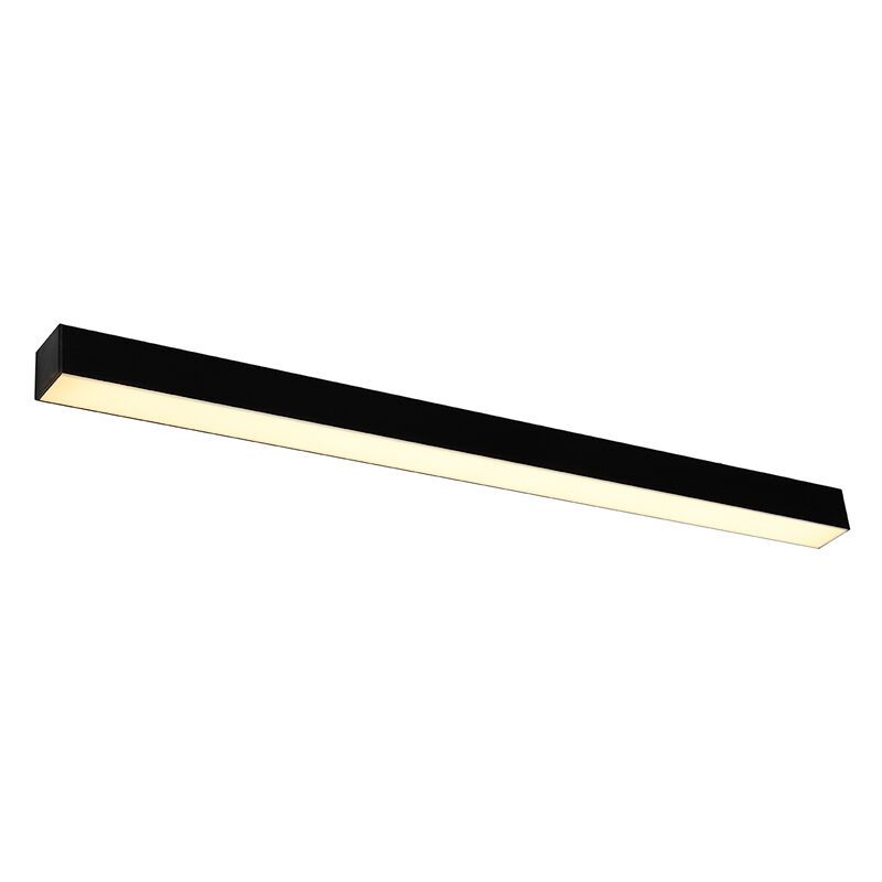 Aluminium Wandleuchte Schwarz, Mascha, 31W, 3000K LED