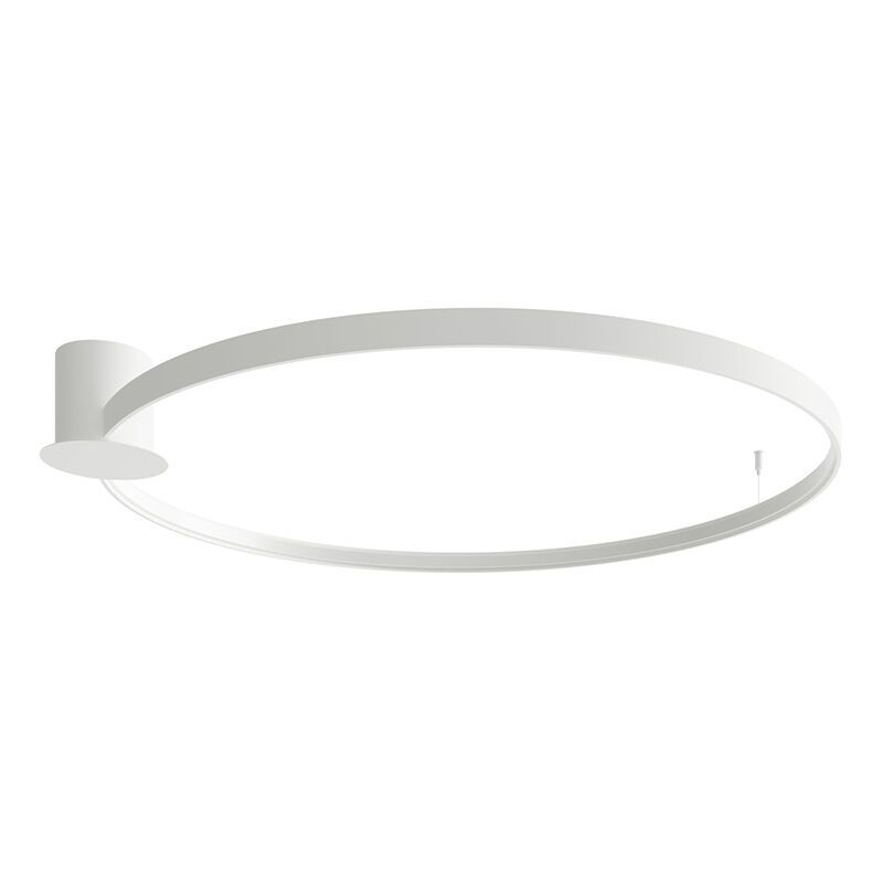 Aluminium Deckenlampe Weiß, Ringo, 70W, 3000K LED