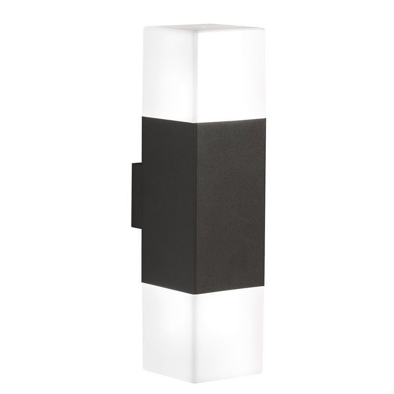 Anthrazit Up down Wandleuchte Aluminium, Sodbury, IP44