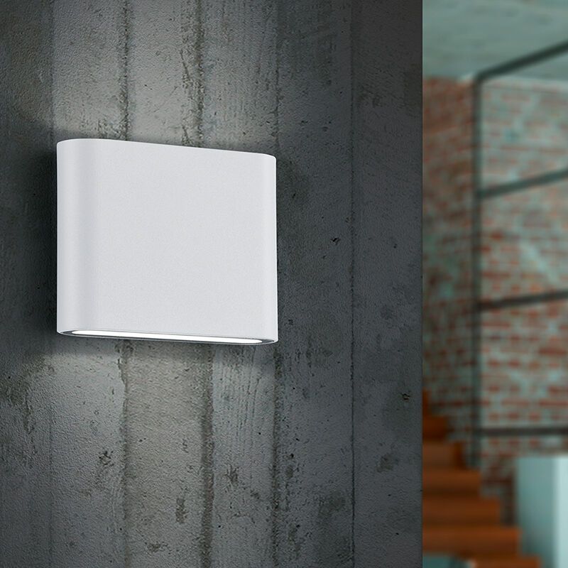 Weiße Außenleuchte Modern, Bridlington, 2,5W, 3000K LED, IP54 Weiße Außenleuchte Modern, Bridlington, 2,5W, 3000K LED, IP54