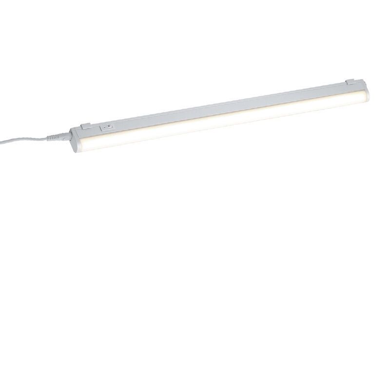 Weiße Küchenschrankbeleuchtung Kunststoff, Irmak, 7W, 3000K LED, mit Schalter