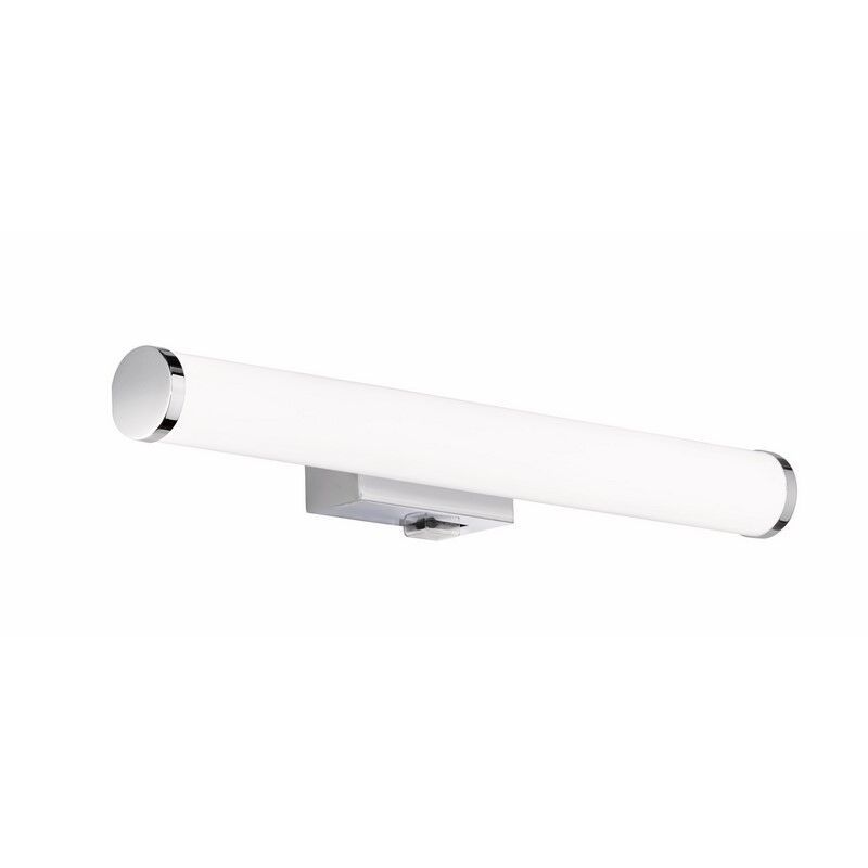 Chrom Spiegelbeleuchtung Modern, Staby, 4,3W, 3000K LED, IP44, mit Schalter