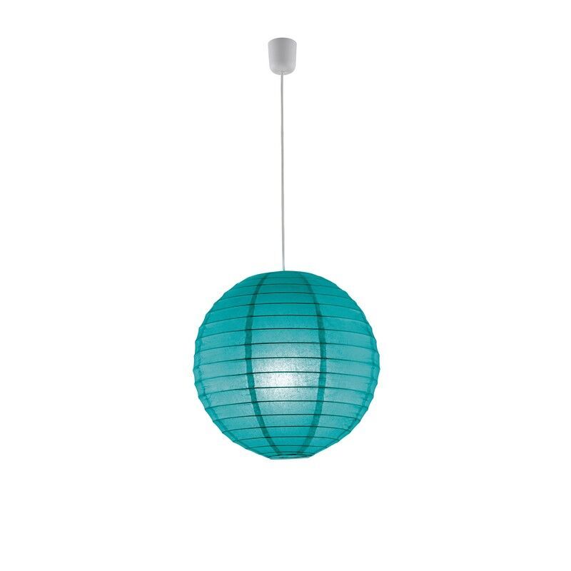 Papier Pendelleuchte Blau, Louisville Papier Pendelleuchte Blau, Louisville