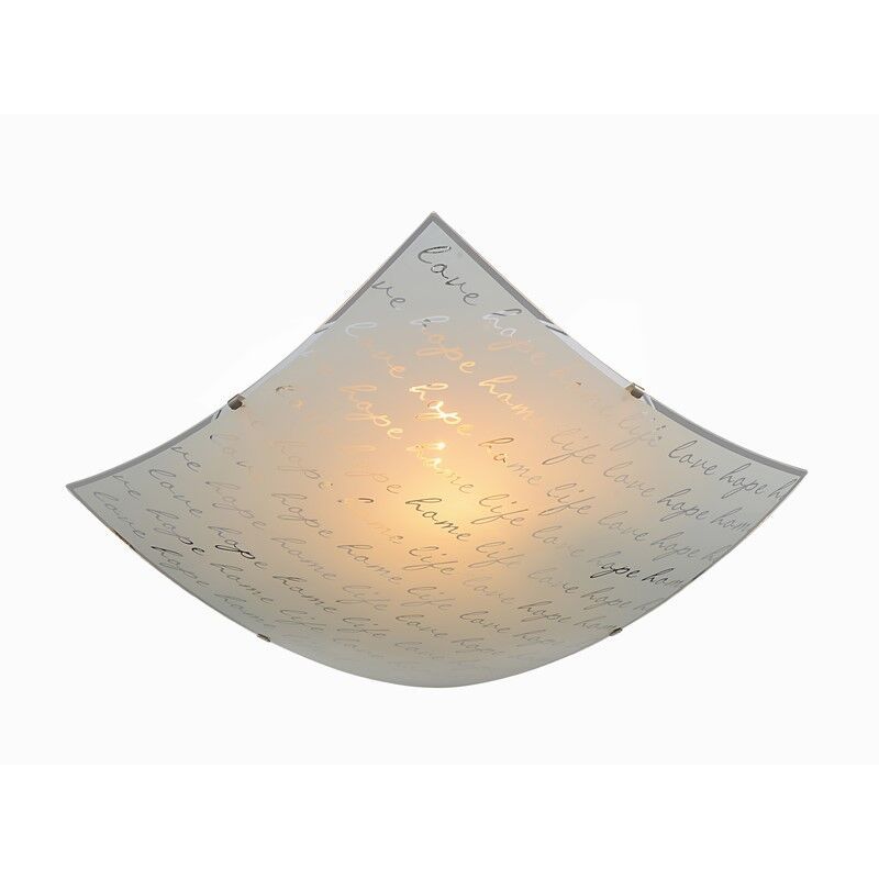 Weiße Deckenlampe Antik, Anna