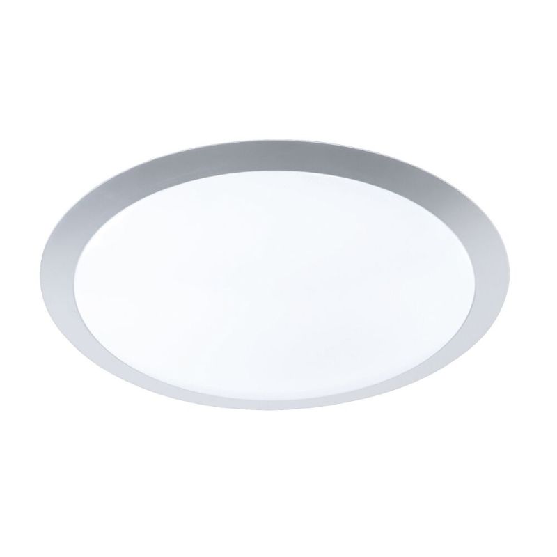 Silberne Deckenlampe Kunststoff, Ramsgate, 25W, 3000K LED Silberne Deckenlampe Kunststoff, Ramsgate, 25W, 3000K LED