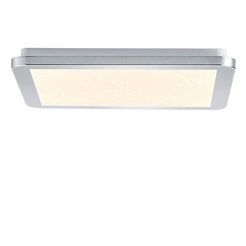 Chrom Deckenlampe Modern, Marie, 18W, 3000K LED, IP44