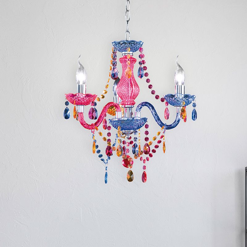 Mehrfarbige Kronleuchter Antik, Pedra