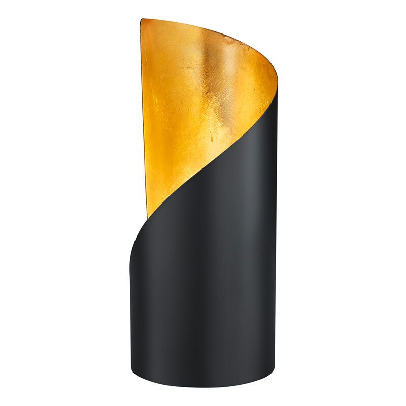 Schwarze Tischleuchte Modern, Berdine, mit Schalter Schwarze Tischleuchte Modern, Berdine, mit Schalter