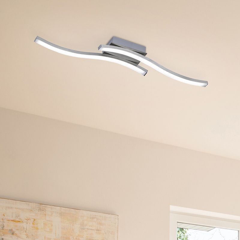 Nickel Deckenlampe Design, Go, 5W, 3000K LED Nickel Deckenlampe Design, Go, 5W, 3000K LED