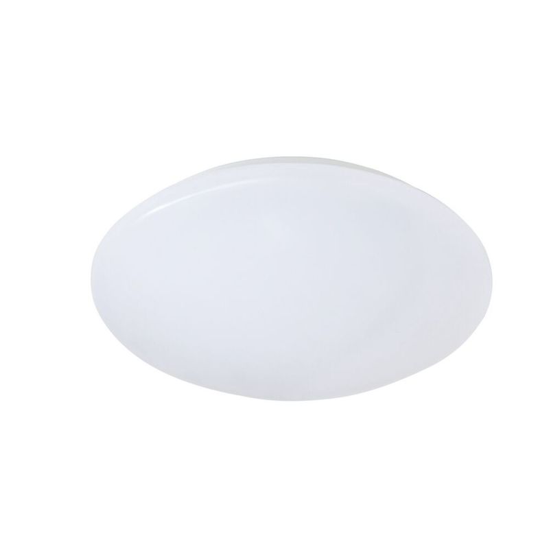 Weiße Deckenlampe Kunststoff, Vanysia, 12W, 3000K LED, IP44 Weiße Deckenlampe Kunststoff, Vanysia, 12W, 3000K LED, IP44