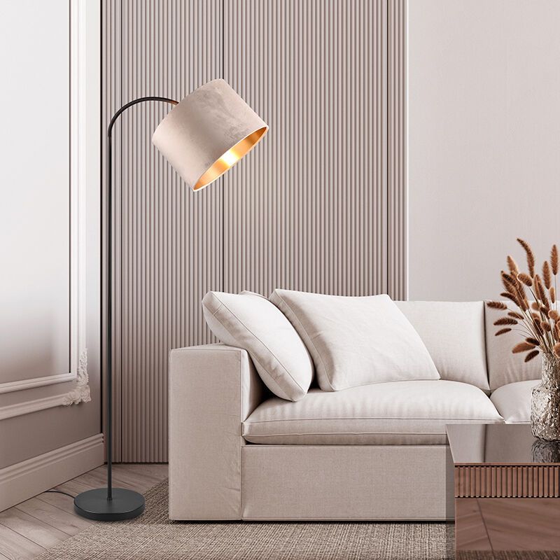Beige Bogenlampe Modern, Ercan Beige Bogenlampe Modern, Ercan