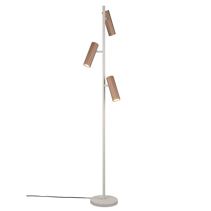Braune Stehlampe Modern, Sieb, mit Schalter Braune Stehlampe Modern, Sieb, mit Schalter