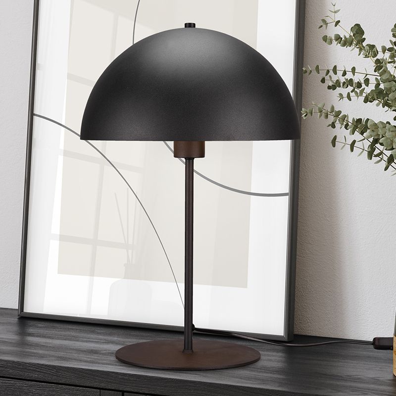 Schwarze Tischleuchte Modern, Fransisca, mit Schalter Schwarze Tischleuchte Modern, Fransisca, mit Schalter