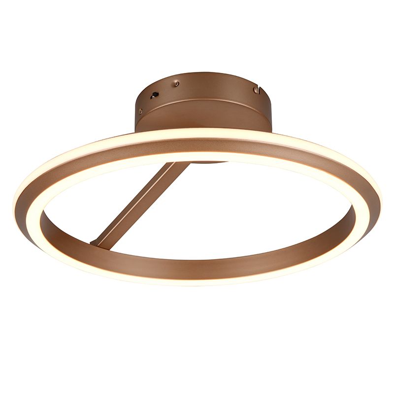 Braune Deckenleuchte Modern, Jiry, 34W, White Switch LED, 3-stufig dimmbar Braune Deckenleuchte Modern, Jiry, 34W, White Switch LED, 3-stufig dimmbar