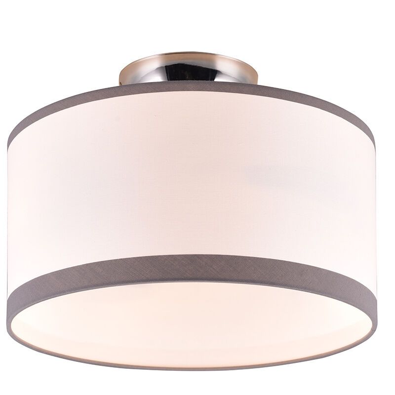 Weiße Deckenlampe Modern, Denley