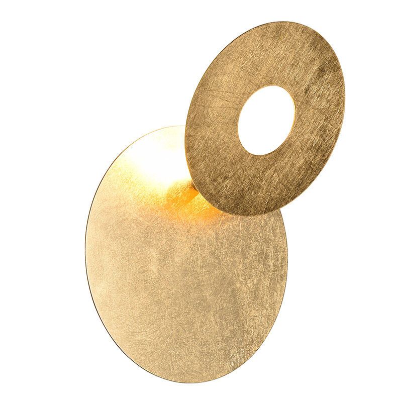 Goldene Wandleuchte Design, Ting, 6W, 3000K LED Goldene Wandleuchte Design, Ting, 6W, 3000K LED