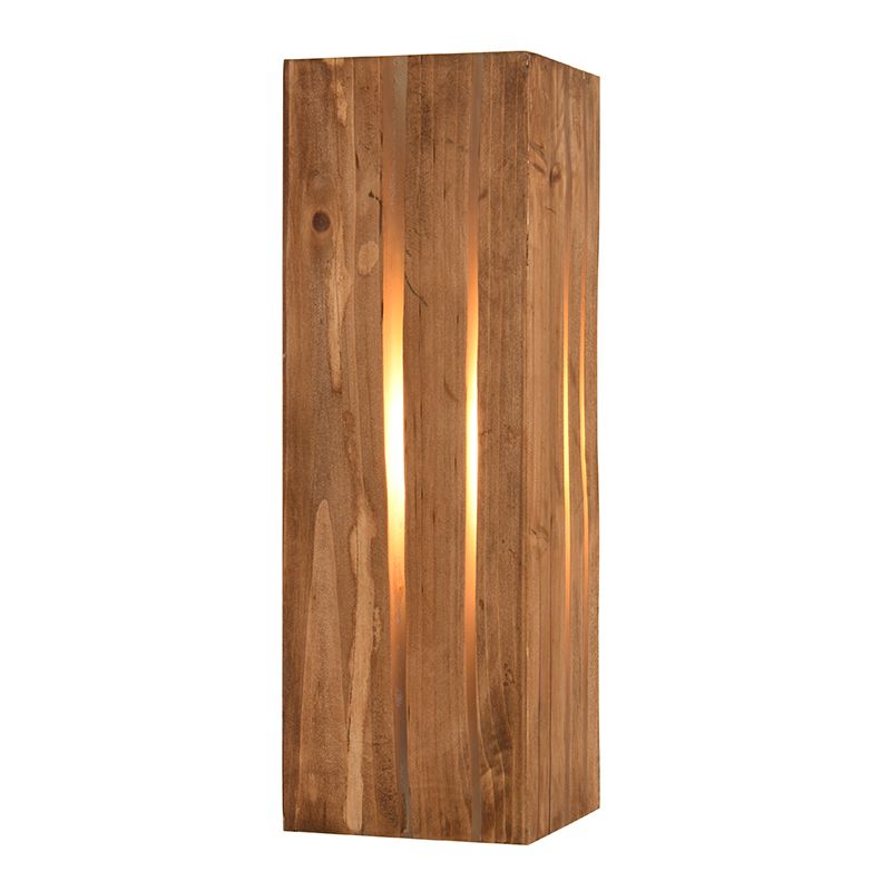 Holz Wandleuchte Landhaus, Karijn Holz Wandleuchte Landhaus, Karijn