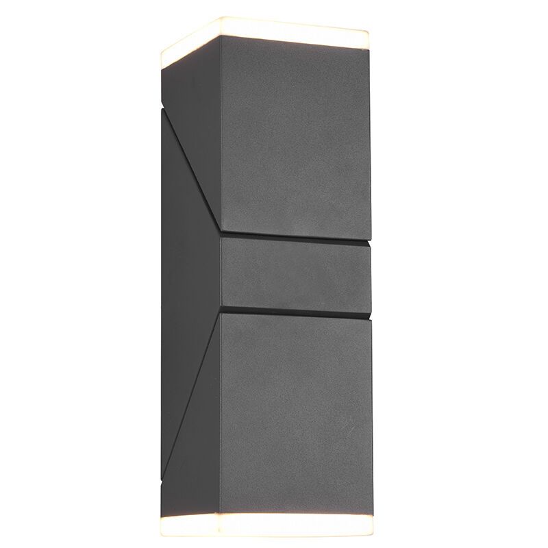 Anthrazit Außenleuchte Modern, Liron, 7W, 3000K LED, IP54 Anthrazit Außenleuchte Modern, Liron, 7W, 3000K LED, IP54