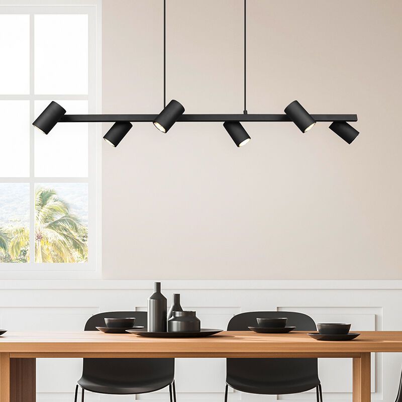 Schwarze Pendelleuchte Modern, Kaso Schwarze Pendelleuchte Modern, Kaso