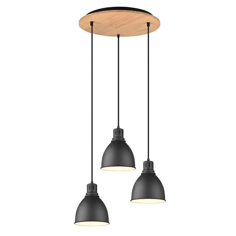 Schwarze Pendelleuchte Esszimmer Vintage, Maximiliaan Schwarze Pendelleuchte Esszimmer Vintage, Maximiliaan