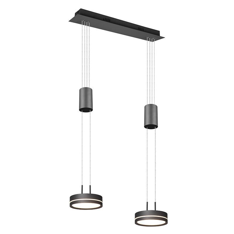Anthrazit Pendelleuchte Modern, Marjon, 9W, 3000K LED Anthrazit Pendelleuchte Modern, Marjon, 9W, 3000K LED