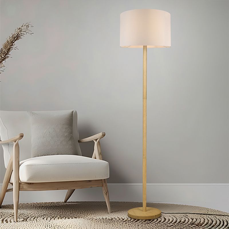 Holz Stehlampe Modern, Caya, mit Schalter Holz Stehlampe Modern, Caya, mit Schalter
