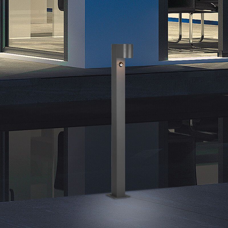 Anthrazit Wegeleuchte mit Bewegungsmelder Modern, Laurien, IP44 Anthrazit Wegeleuchte mit Bewegungsmelder Modern, Laurien, IP44