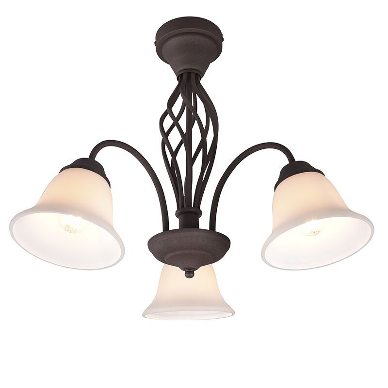 Rostfarbene Deckenlampe Antik, Detroit