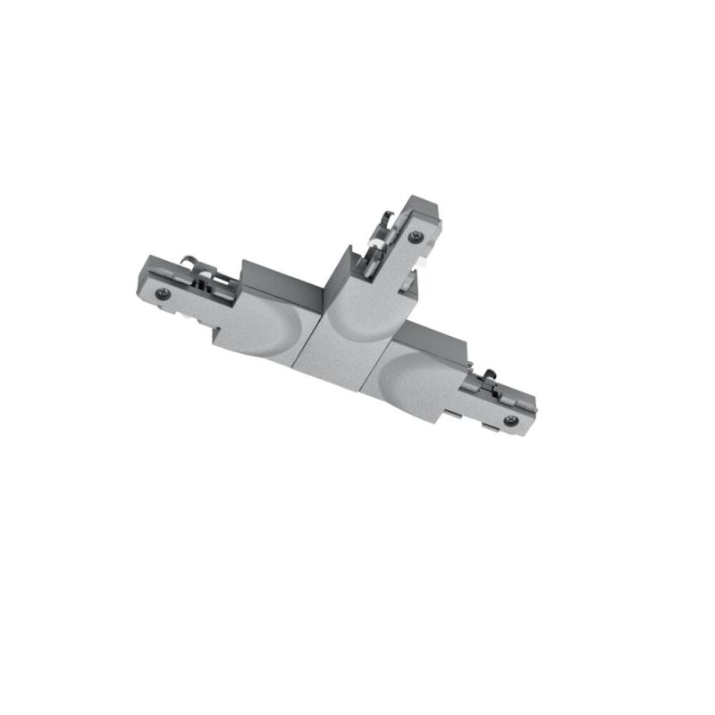 Graues T-Stück mit Führung rechts