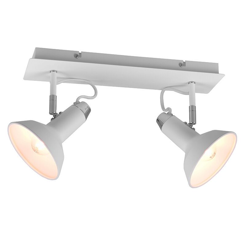 Weiße Deckenstrahler Retro, Sylvester