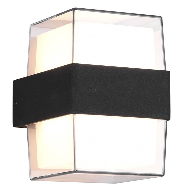 Anthrazit Außenleuchte Modern, Yeliz, 10W, 3000K LED, IP54