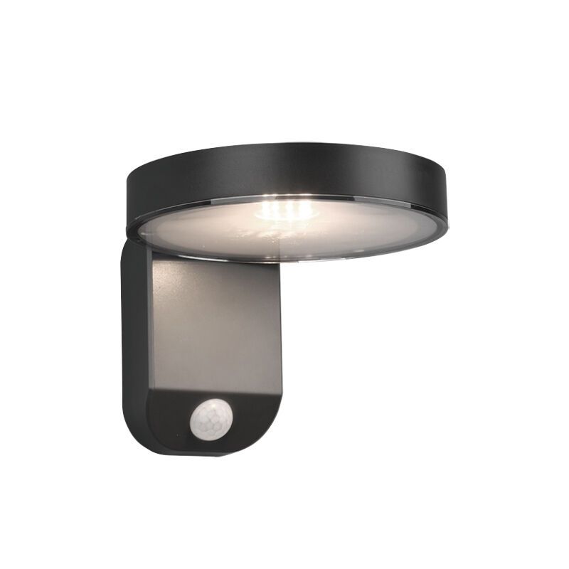 Anthrazit Außen Wandleuchte mit Bewegungsmelder Modern, Sunny, 4,5W, 3000K LED, IP44