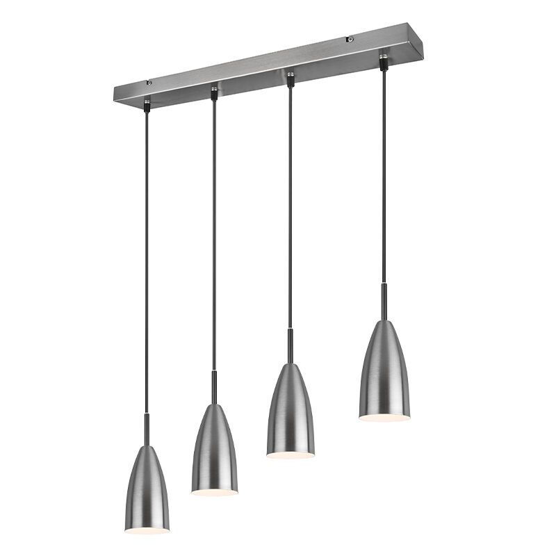 Nickel Pendelleuchte Modern, Celia