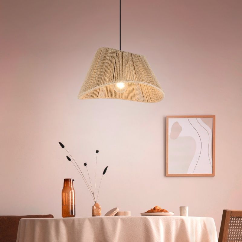 Braune Pendelleuchte Landhaus, Sakine