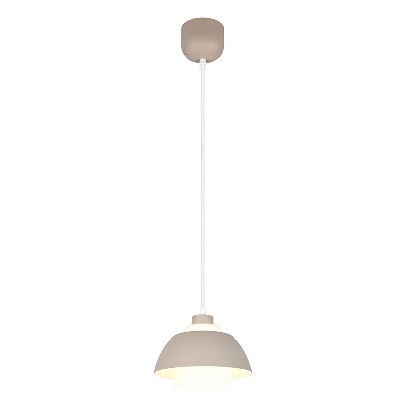 Beige Pendelleuchte Modern, Tjomme