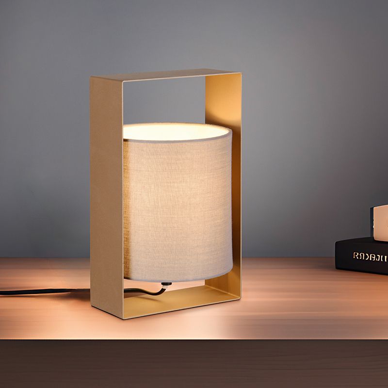 Braune Tischleuchte Modern, Radhika, mit Schalter Braune Tischleuchte Modern, Radhika, mit Schalter