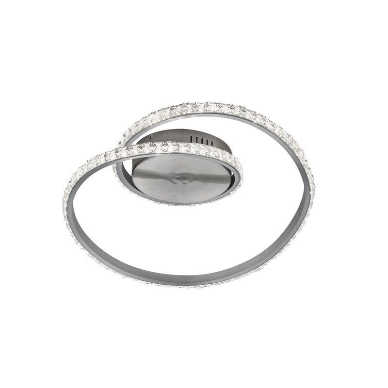 Transparente Deckenlampe Modern, Salim, 19W, RGBW LED, mit Fernbedienung