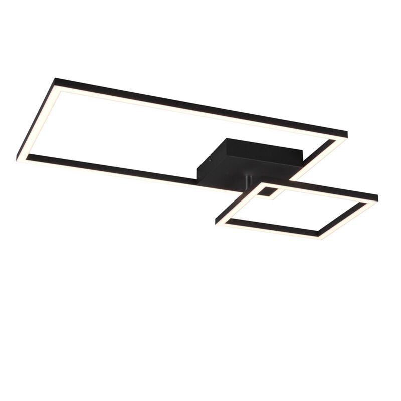 Schwarze Deckenlampe Modern, Binc, 25W, 4000K LED, 3-stufig dimmbar