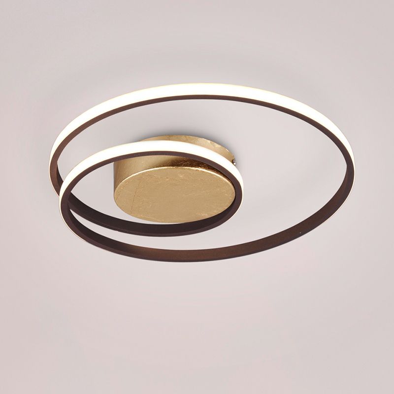 Rostfarbene Deckenlampe Modern, Sassandra, 22W, 3000K LED, 3-stufig dimmbar Rostfarbene Deckenlampe Modern, Sassandra, 22W, 3000K LED, 3-stufig dimmbar