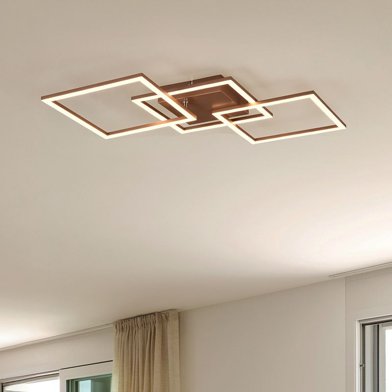 Braune Deckenlampe Modern, Margaux, 31W, 3000K LED