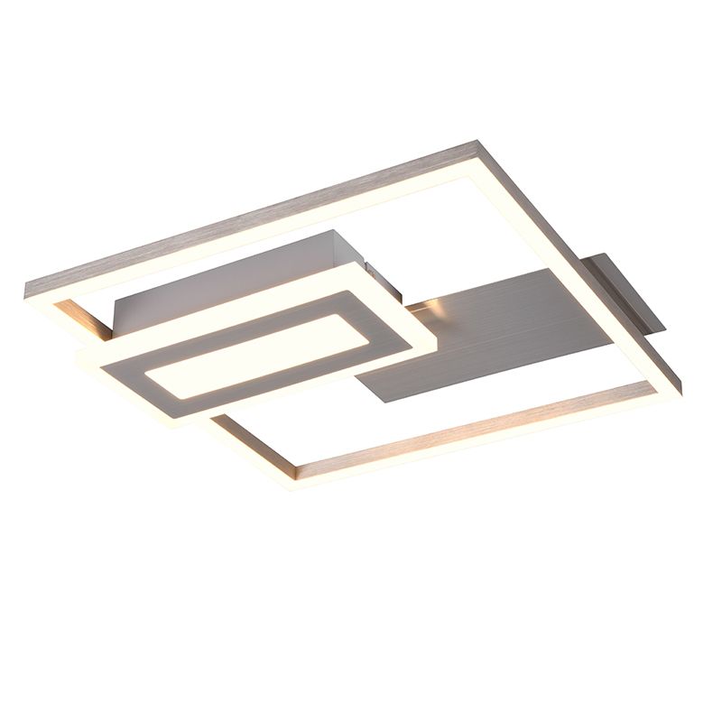 Nickel Deckenlampe Design, Shun, 22W, 3000K LED