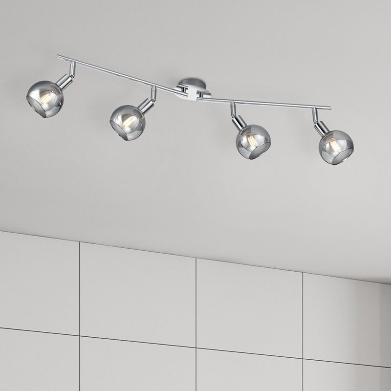 Chrom Deckenstrahler Modern, Omari