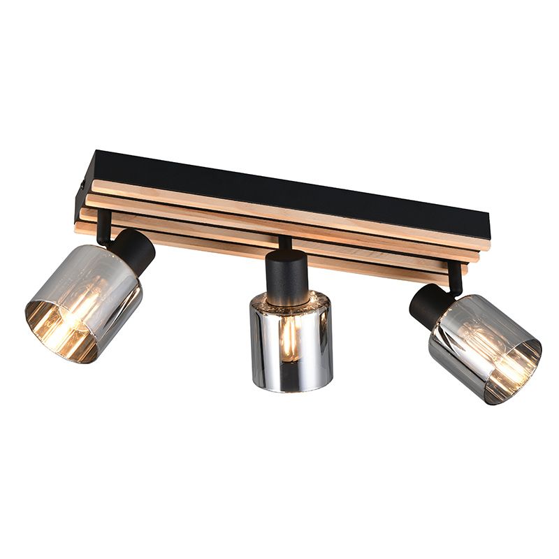 Schwarze Deckenstrahler Modern, Steije