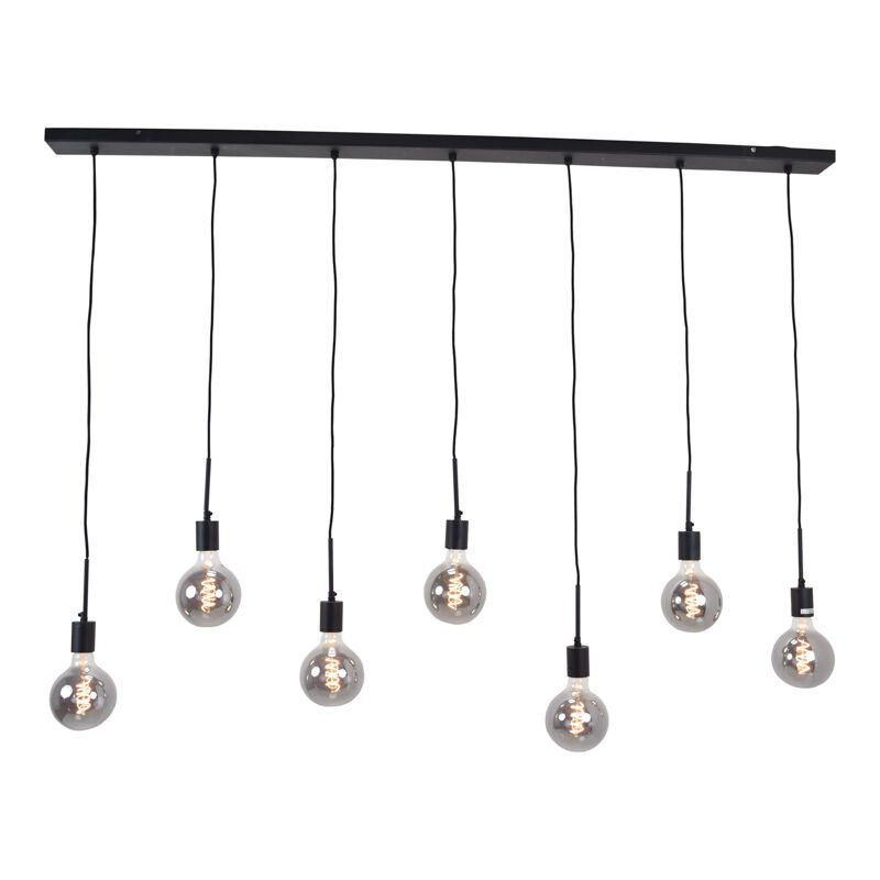 Industrielle Pendelleuchte Esszimmer Schwarz, Bolb Industrielle Pendelleuchte Esszimmer Schwarz, Bolb