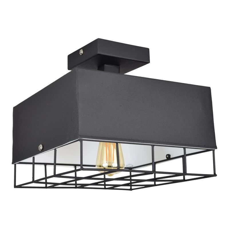 Industrielle Deckenleuchte Schwarz, Bendis Industrielle Deckenleuchte Schwarz, Bendis